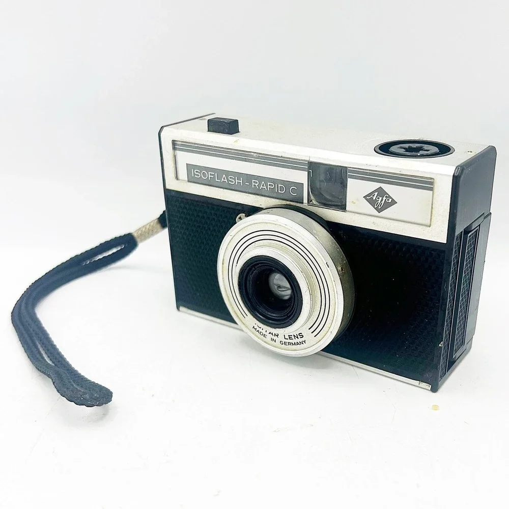 Vintage Agfa Isoflash Rapid Camera Isinar Lens Made In Germany Untested